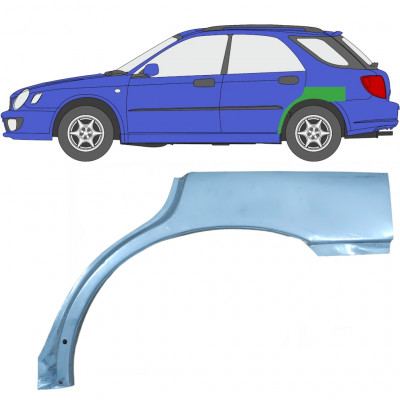 Hátsó sárvédő javító panel hoz Subaru Impreza Gg 2000-2007 / Bal 5915