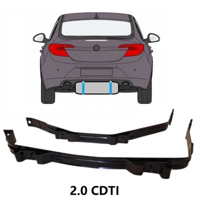 Tartószalag üzemanyagtartály hoz Opel Insignia 2008-2017 17019