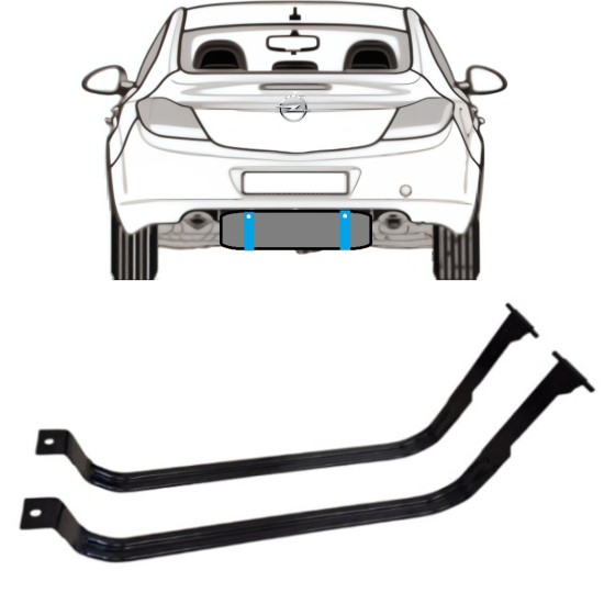 Tartószalag üzemanyagtartály hoz Opel Insignia 2008-2017 15991