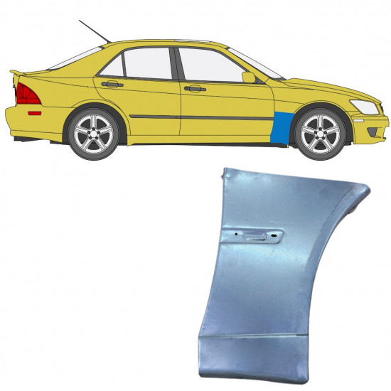 Első sárvédő javító panel hoz Lexus IS 200 1998-2005 / Jobb 7936