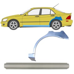 Küszöb és hátsó sárvédő javító panel hoz Lexus IS 1998-2005 / Bal / Készlet 10314