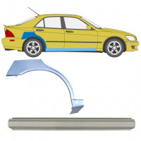 Küszöb és hátsó sárvédő javító panel hoz Lexus IS 200 1998-2005 / Jobb / Készlet 10315