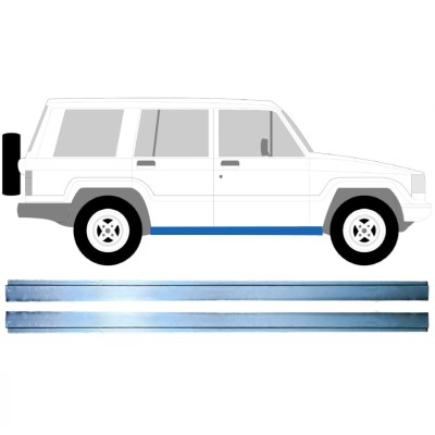 Belső küszöb javító panel hoz Isuzu Trooper 1983-2005 / Bal+Jobb / Készlet 16125