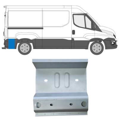 Oldalsó javító panel hoz Iveco Daily 2014- / Bal = Jobb (szimmetrikus) 14711