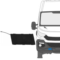 Első lökhárító takarók hoz Iveco Daily 2014-2019 / Jobb 16239