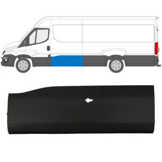 Oldalsó díszítő elem hoz Iveco Daily 2014-2019 / Bal 16655
