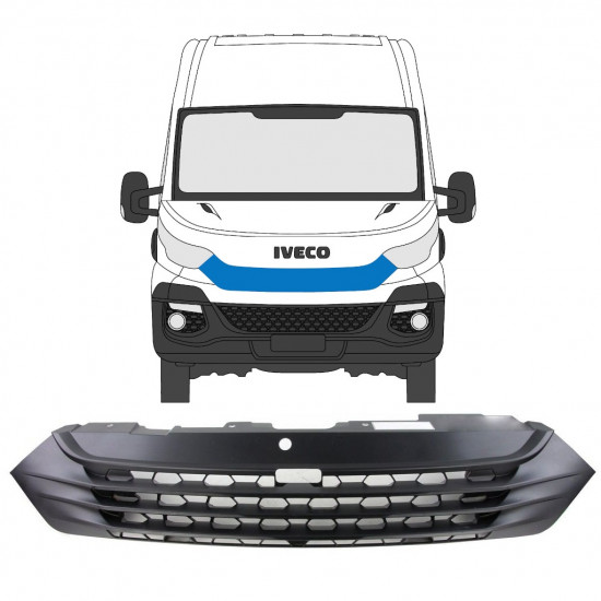 Hűtőrács hoz Iveco Daily 2016-2019 11412