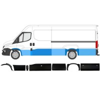 Oldalsó díszítő elemek készlete hoz Iveco Daily 2014-2019 / Bal / 11982