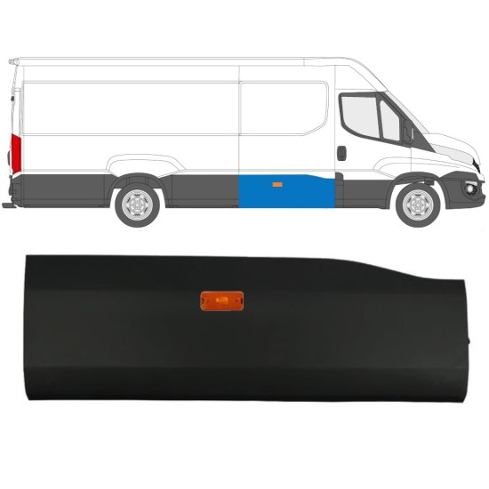 Oldali díszítő elem lámpával hoz Iveco Daily 2014-2019 / Jobb / Készlet 11973