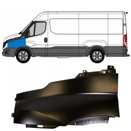 Első sárvédő hoz Iveco Daily 2019- / Bal 17108