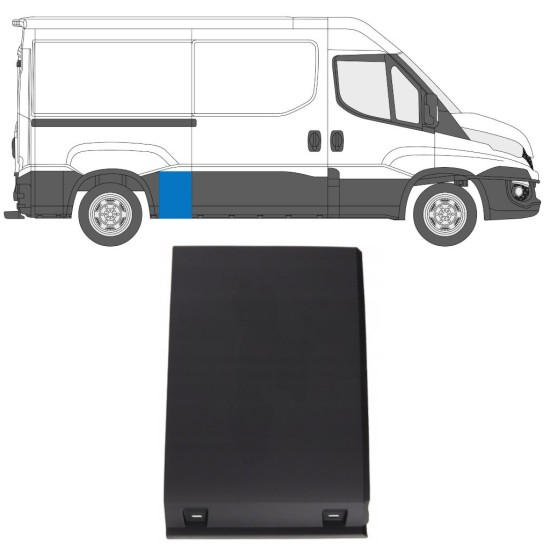 Hátsó sárvédő oldali díszítő elem hoz Iveco Daily 2006-2016 / Jobb 16661