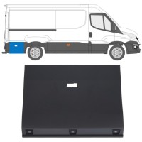 Hátsó oldalsó díszléc a kerék mögött hoz Iveco Daily 2014-2019 / Bal = Jobb (szimmetrikus) 16660