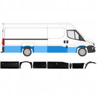 Oldalsó díszítő elem hoz Iveco Daily 2014-2019  / LWB / Jobb / Készlet 11981