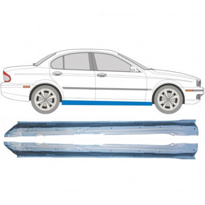 Teljes küszöb hoz Jaguar X-Type 2001-2009 / Bal+Jobb / Készlet 9201