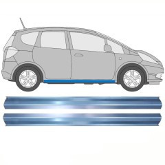 Küszöb javító panel hoz Honda Jazz 2008-2015 / Bal = Jobb (szimmetrikus) / Készlet 10371