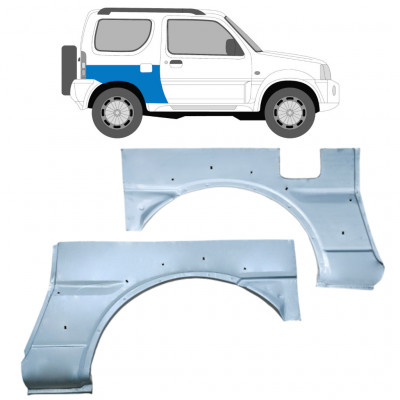 Hátsó sárvédő javító panel hoz Suzuki Jimny 1998-2018 / Bal+Jobb / Készlet 9585