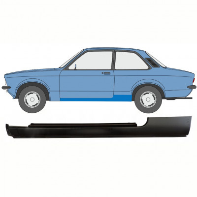 Küszöb javító panel hoz Opel Kadett C 1973-1979 / Bal 8783