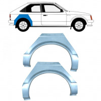 Hátsó sárvédő javító panel hoz Opel Kadett D 1979-1984 / Bal+Jobb / Készlet 10638