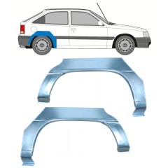 Hátsó sárvédő javító panel hoz Opel Kadett E Astra 1984-1993 / Bal+Jobb / Készlet 9726