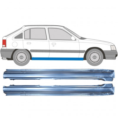 Küszöb javító panel hoz Opel Kadett 1984-1993 / Bal+Jobb / Készlet 9450