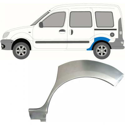 Hátsó sárvédő javító panel hoz Renault Kangoo 1997-2008 / Bal 6980