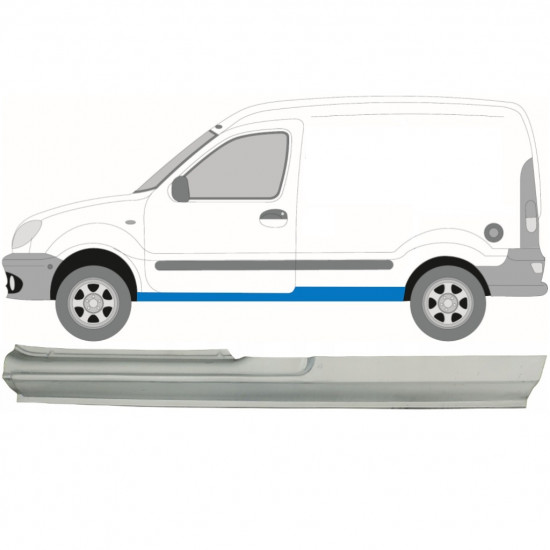 Küszöb javító panel hoz Renault Kangoo 1997-2008 / Bal 6976