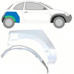 Belső és külső hátsó sárvédő javító panel hoz Ford KA 1996-2008 / Jobb / Készlet 10775