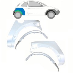 Belső és külső hátsó sárvédő javító panel hoz Ford KA 1996-2008 / Készlet 10777