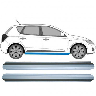 Küszöb javító panel hoz Kia Ceed 2006-2012 / Bal+Jobb / Készlet 9400