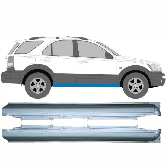 Küszöb javító panel hoz Kia Sorento 2002-2009 / Készlet 11685