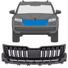 Fekete hűtőrács hoz Skoda Kodiaq 2016-2023 / Készlet 7547