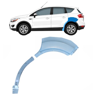Hátsó sárvédő javító panel hoz Ford Kuga 2008-2013 / Bal / Készlet 17083