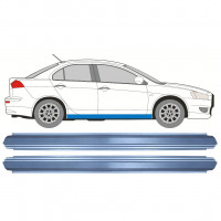 Küszöb javító panel hoz Mitsubishi Lancer 2007- / Bal = Jobb (szimmetrikus) / Készlet 10489