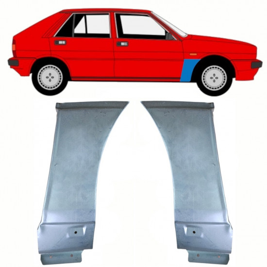 Első sárvédő javító panel hoz Lancia Delta 1979-1993 / Bal+Jobb / Készlet 10070