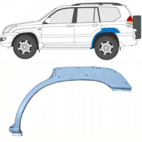 Lyukas hátsó sárvédő javító panel hoz Toyota Land Cruiser 2003-2010 / Bal 10213