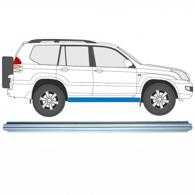 Küszöb javító panel hoz Toyota Land Cruiser 2003-2010 / Bal = Jobb (szimmetrikus) 7063