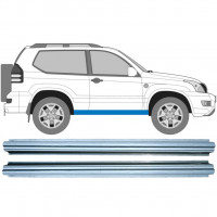 Küszöb javító panel hoz Toyota Land Cruiser 2003-2010 / Bal = Jobb (szimmetrikus) / Készlet 10277