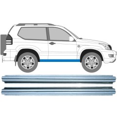 Küszöb javító panel hoz Toyota Land Cruiser J120 2003-2010 / Bal = Jobb (szimmetrikus) / Készlet 10277