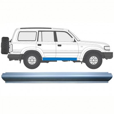 Küszöb javító panel hoz Toyota Land Cruiser 1990-1996 / Bal = Jobb (szimmetrikus) 8514