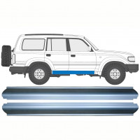 Küszöb javító panel hoz Toyota Land Cruiser 1990-1996 / Bal = Jobb (szimmetrikus) / Készlet 10242