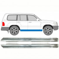 Teljes küszöb hoz Toyota Land Cruiser 1998-2007 / Bal+Jobb / Készlet 10058