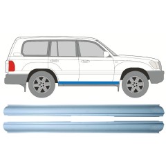 Küszöb javító panel hoz Toyota Land Cruiser J100 1998-2007 / Bal+Jobb / Készlet 9690