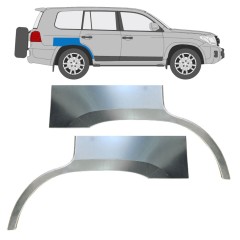 Hátsó sárvédő javító panel hoz Toyota Land Cruiser V8 FJ200 2007- / Bal+Jobb / Készlet 16342