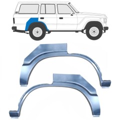 Hátsó sárvédő javító panel hoz Toyota Land Cruiser J60 1980-1990 / Bal+Jobb / Készlet 16147