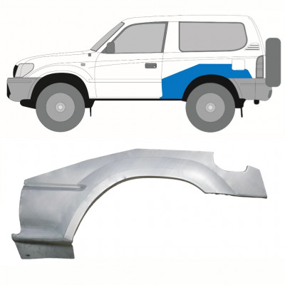 Hátsó sárvédő javító panel hoz Toyota Land Cruiser 1996-2002 / Bal 10122