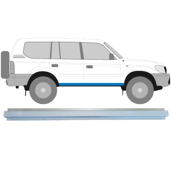 Belső küszöb javító panel