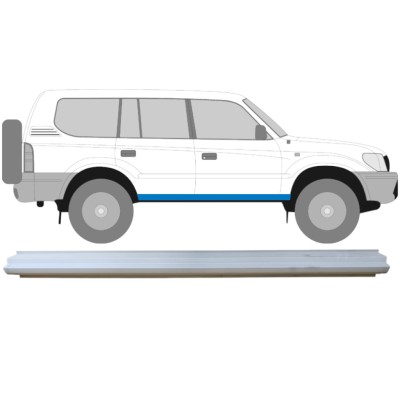 Küszöb javító panel hoz Toyota Land Cruiser J90 1996-2002 / Bal = Jobb (szimmetrikus) 14846