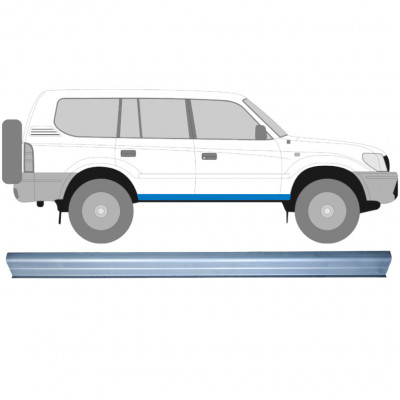 Küszöb javító panel hoz Toyota Land Cruiser 1996-2002 / Bal = Jobb (szimmetrikus) 5784