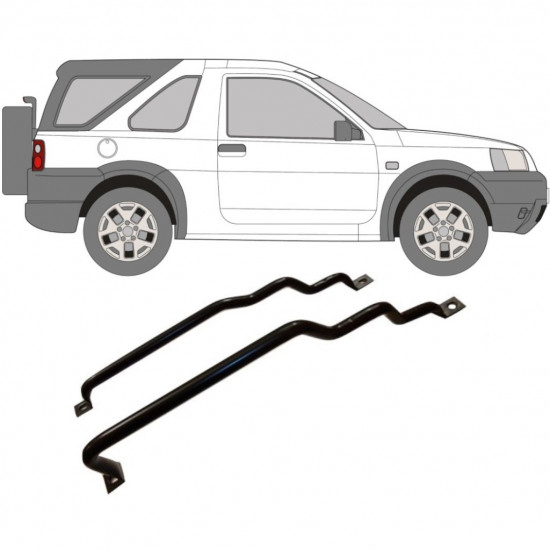 Tartószalag üzemanyagtartály hoz Land Rover Freelander 1997-2006 5271