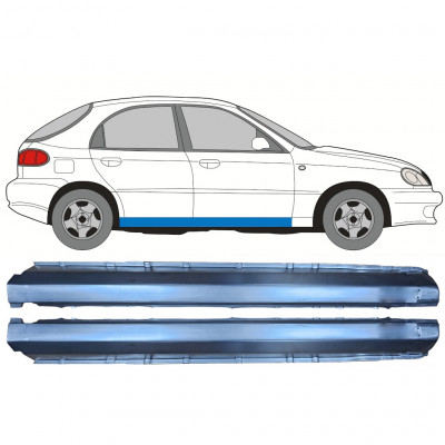 Küszöb javító panel hoz Daewoo Lanos 1997-2008 / Bal+Jobb / Készlet 9765